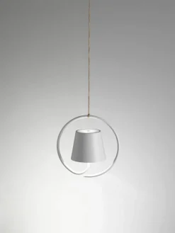 Mobiele outdoor LED hanglamp Poldina, dimbaar