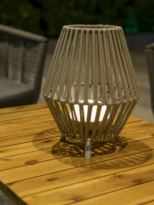 Mobiele outdoor LED lamp Conta, dimbaar