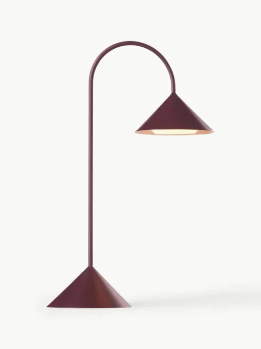 Mobiele outdoor LED tafellamp Grasp, dimbaar