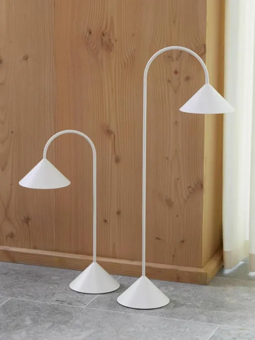 Mobiele outdoor LED tafellamp Grasp, dimbaar