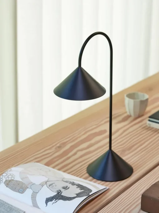 Mobiele outdoor LED tafellamp Grasp, dimbaar