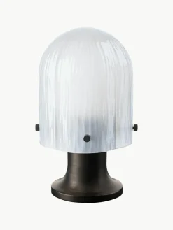 Mobiele outdoor tafellamp Seine met USB-aansluiting, dimbaar