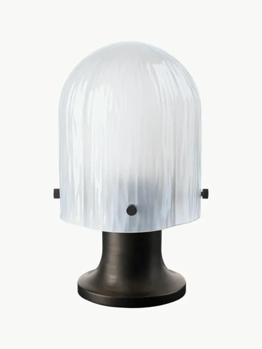 Mobiele outdoor tafellamp Seine met USB-aansluiting, dimbaar