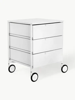 Mobiele verrijdbare container met 3 lades