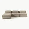 Modulaire bank Felix met poef
