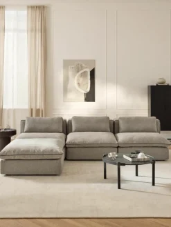 Modulaire bank Felix met poef