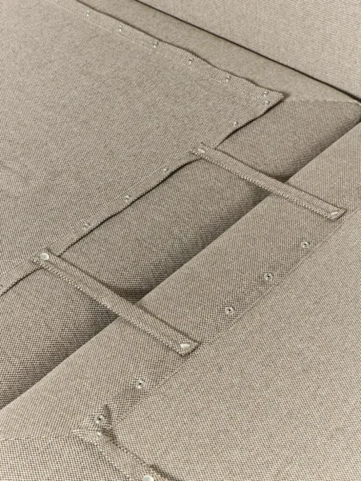 Modulaire bank Felix met poef