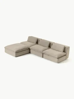 Modulaire bank Felix met poef