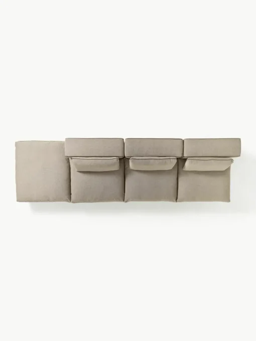 Modulaire bank Felix met poef
