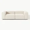 Modulaire bank Lennon (3-zits) van linnenmix