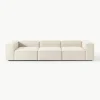 Modulaire bank Lennon (4-zits) van linnenmix