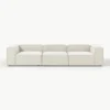Modulaire bank Lennon (4-zits) uit bouclé