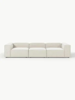 Modulaire bank Lennon (4-zits) uit bouclé