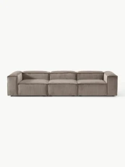 Modulaire bank Lennon (4-zits) van corduroy