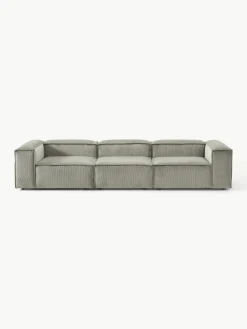 Modulaire bank Lennon (4-zits) van corduroy