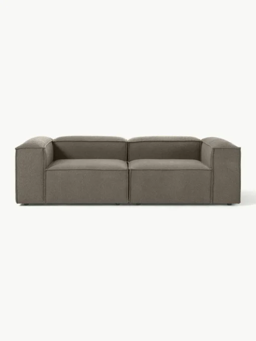 Modulaire bank Lennon (3-zits) uit bouclé