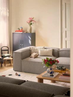 Modulaire bank Lennon (4-zits) uit bouclé