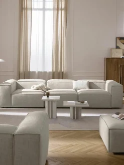 Modulaire bank Lennon (4-zits) van linnenmix