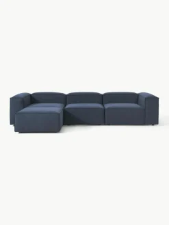 Modulaire bank Lennon (4-zits) met poef (links/rechts)