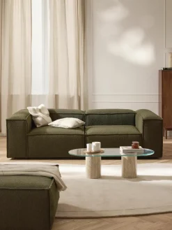 Modulaire bank Lennon (3-zits) uit bouclé