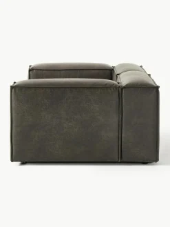 Modulaire bank Lennon (3-zits) van gerecycled leer
