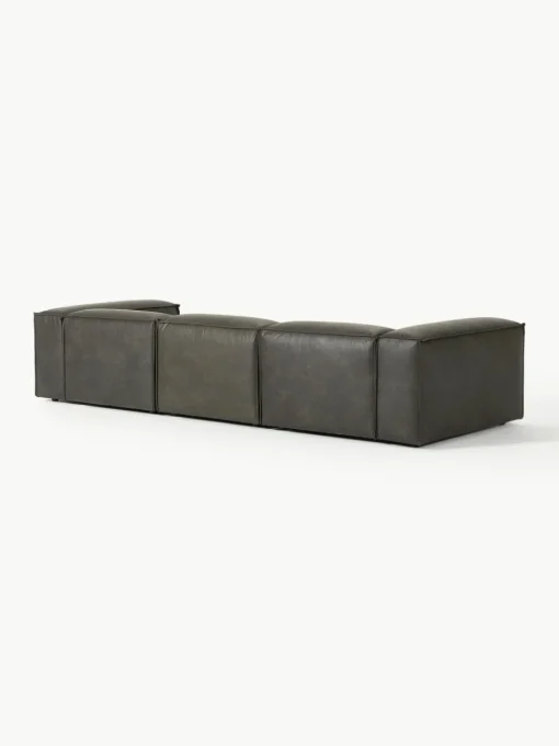 Modulaire bank Lennon (4-zits) van gerecycled leer