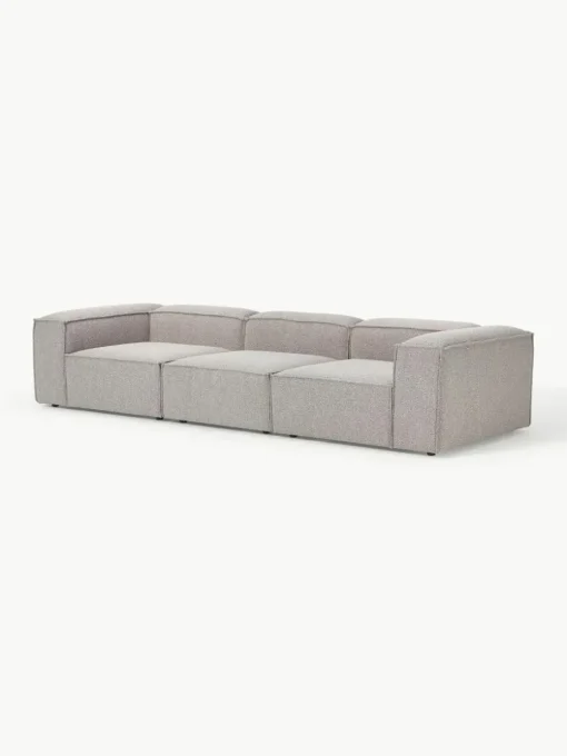 Modulaire bank Lennon (4-zits) uit bouclé