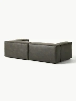 Modulaire bank Lennon (3-zits) van gerecycled leer