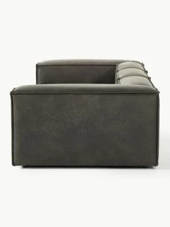 Modulaire bank Lennon (4-zits) van gerecycled leer
