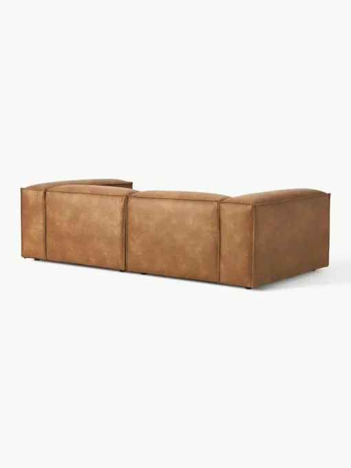 Modulaire bank Lennon (3-zits) van gerecycled leer