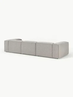 Modulaire bank Lennon (4-zits) uit bouclé