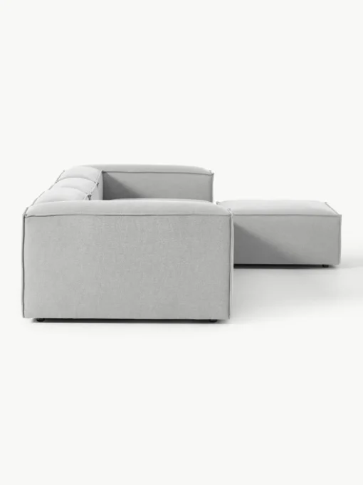 Modulaire bank Lennon (4-zits) met poef (links/rechts)