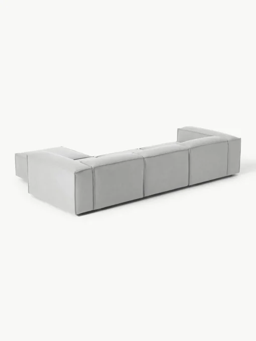 Modulaire bank Lennon (4-zits) met poef (links/rechts)