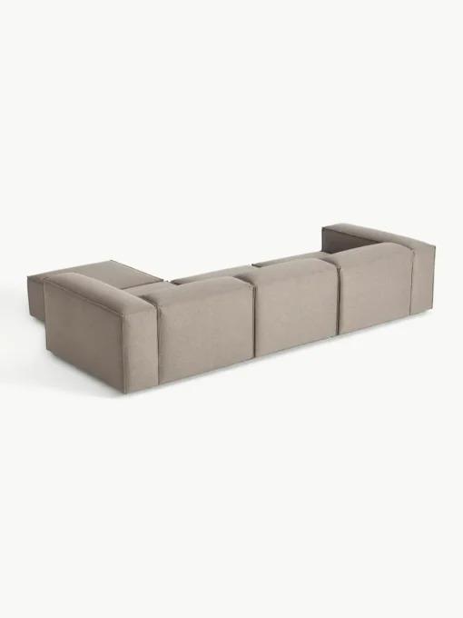 Modulaire bank Lennon (4-zits) met poef (links/rechts)