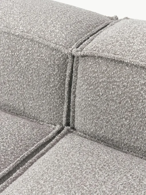 Modulaire bank Lennon (4-zits) uit bouclé