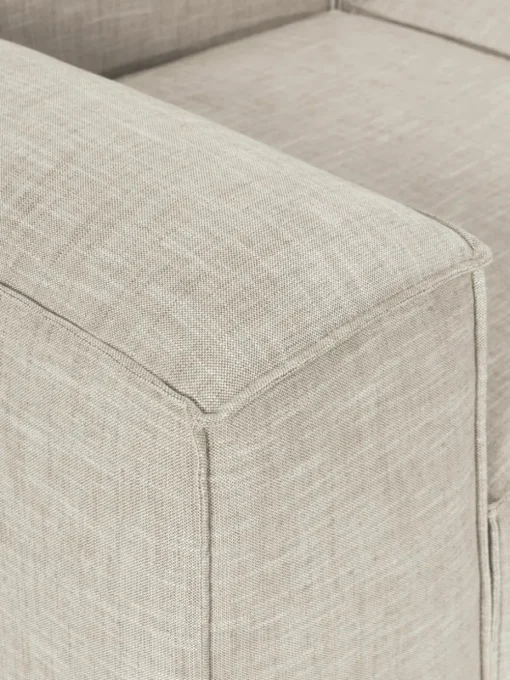 Modulaire bank Lennon (4-zits) van linnenmix