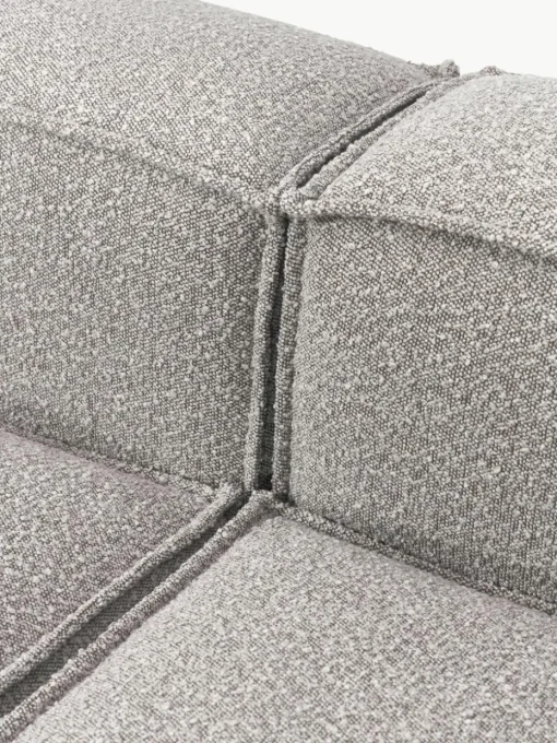 Modulaire bank Lennon (3-zits) uit bouclé