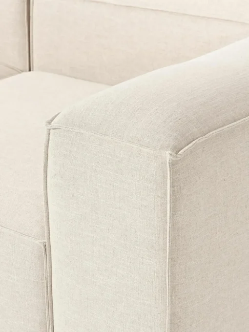 Modulaire bank Lennon (4-zits) van linnenmix