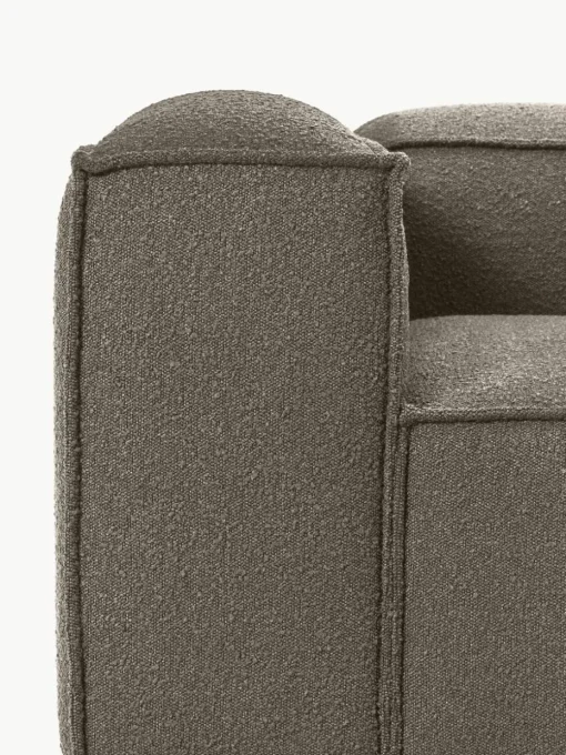 Modulaire bank Lennon (3-zits) uit bouclé