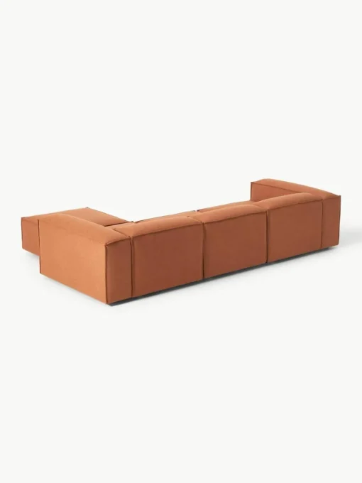 Modulaire bank Lennon (4-zits) met poef (links/rechts)