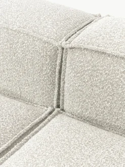 Modulaire bank Lennon (4-zits) uit bouclé
