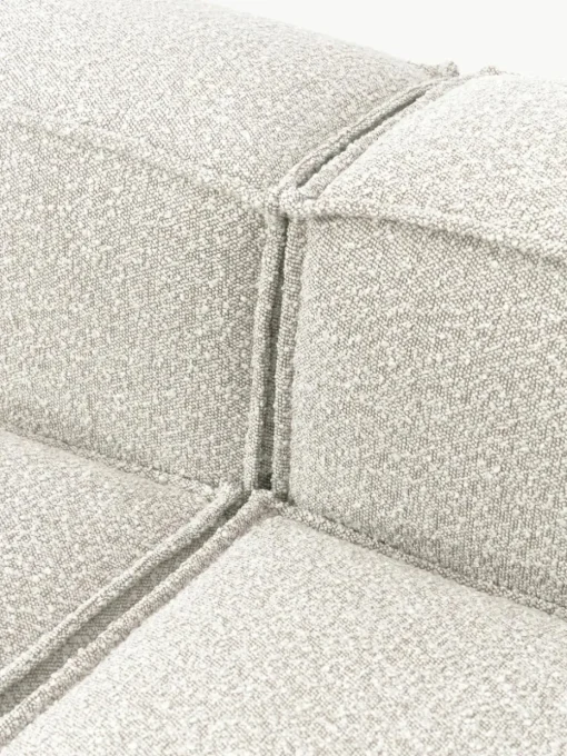 Modulaire bank Lennon (4-zits) uit bouclé