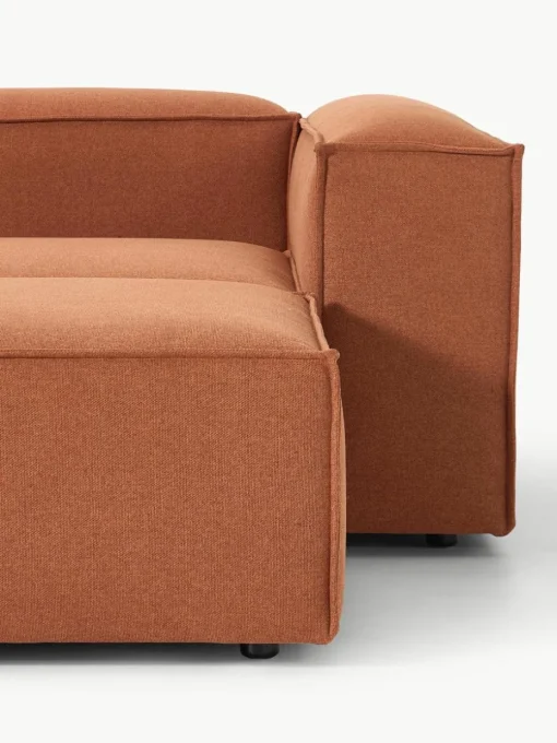 Modulaire bank Lennon (4-zits) met poef (links/rechts)