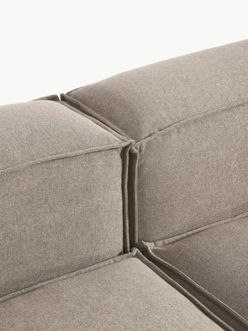 Modulaire bank Lennon (4-zits) met poef (links/rechts)
