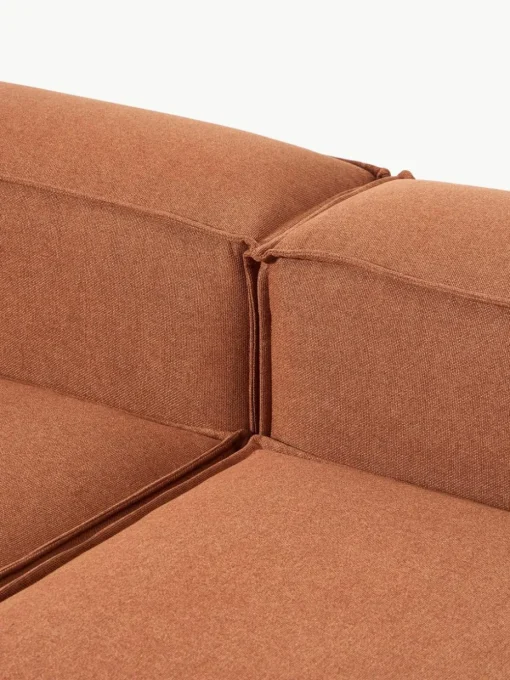 Modulaire bank Lennon (4-zits) met poef (links/rechts)