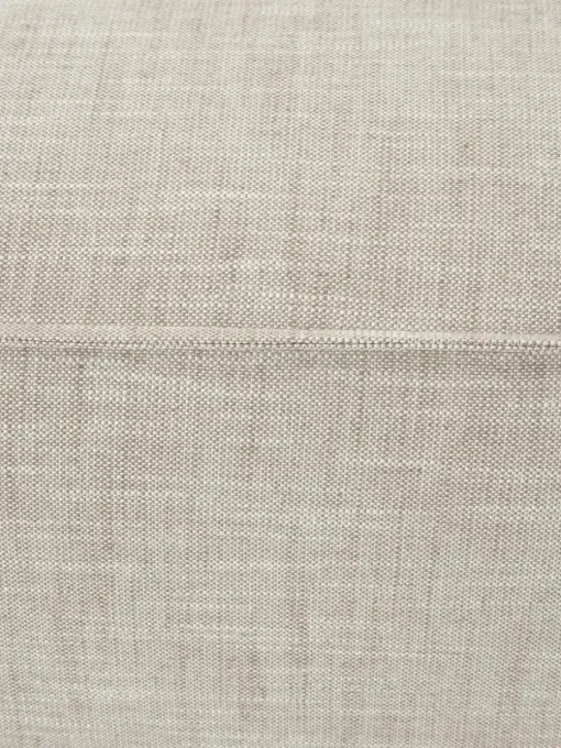 Modulaire bank Lennon (4-zits) van linnenmix met poef (links/rechts)