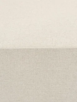 Modulaire bank Lennon (4-zits) van linnenmix met poef (links/rechts)