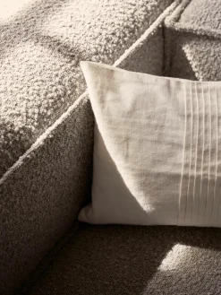 Modulaire bank Lennon (4-zits) uit bouclé