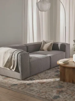 Modulaire bank Lennon (3-zits) uit bouclé