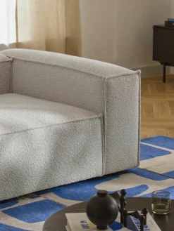 Modulaire bank Lennon (4-zits) uit bouclé